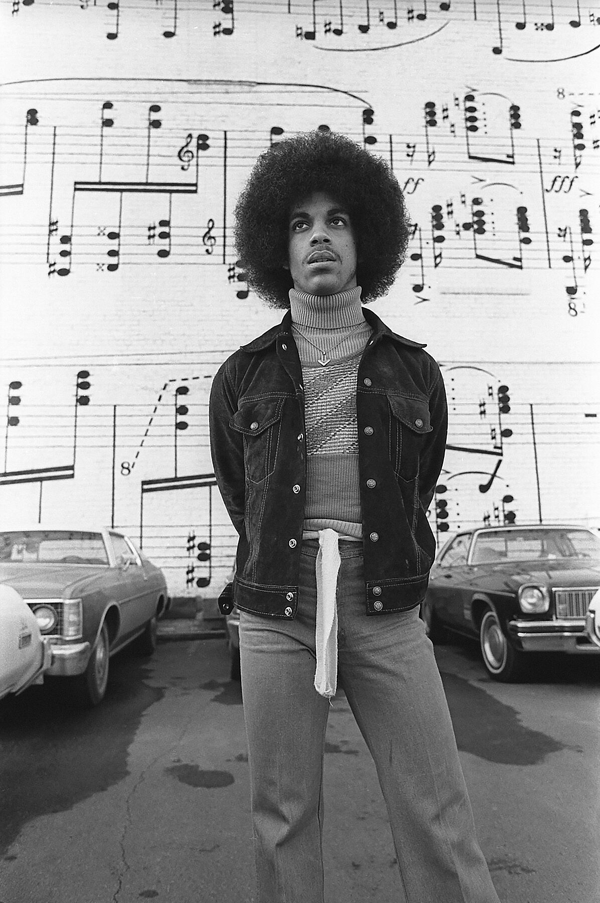 Music Wall, Hand Behind Back, 1977